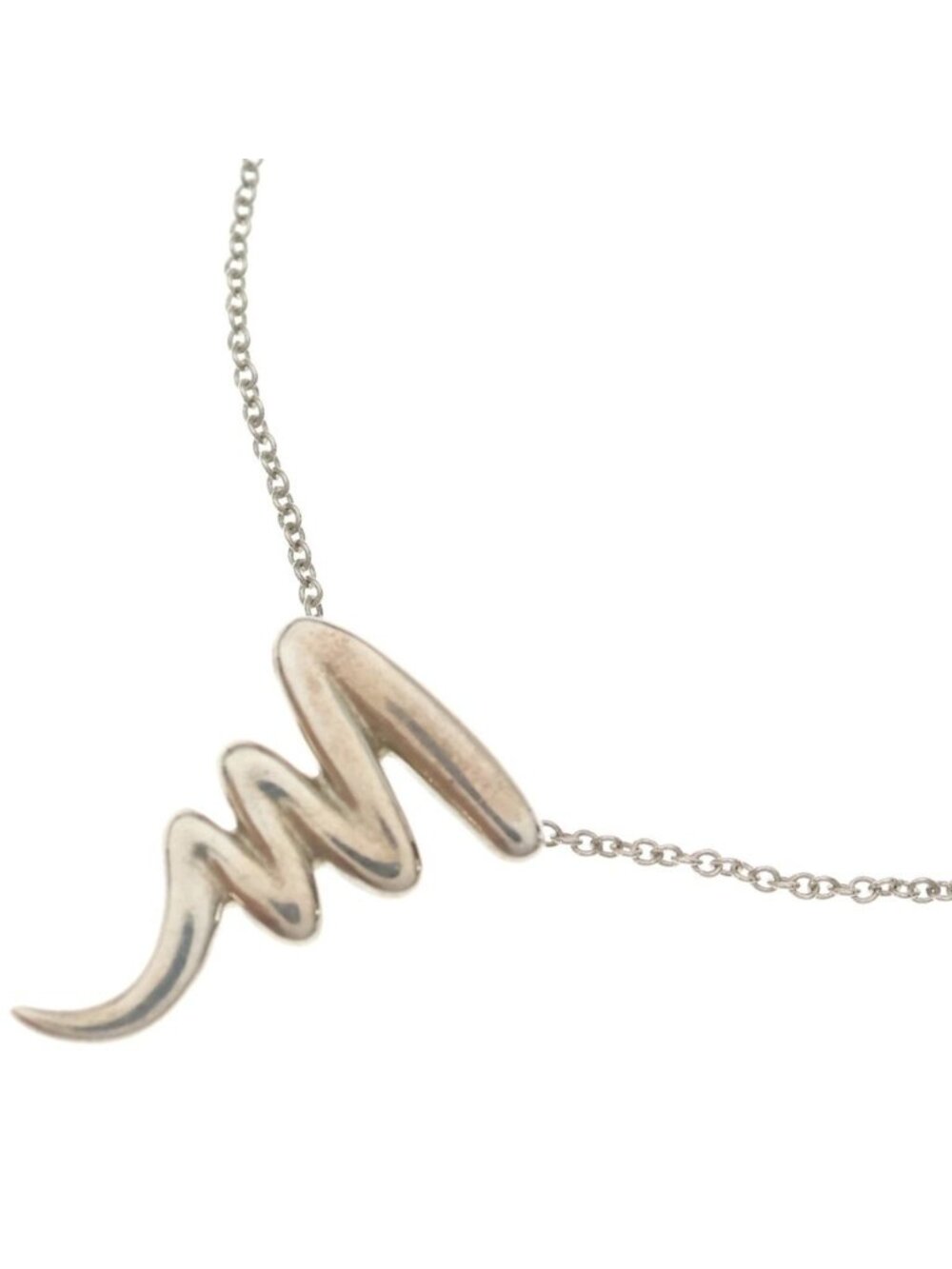 Tiffany & Co Scribble Necklace Silver